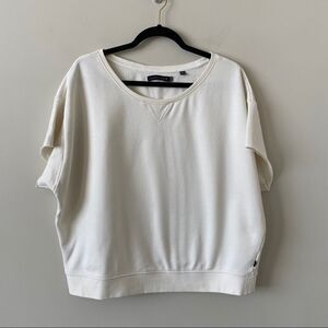 William Rast - Cropped Muscle Raw Hem Pullover